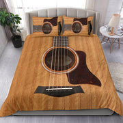 Wood Guitar V2 All over printed Bedding Set