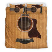 Wood Guitar V2 All over printed Bedding Set