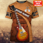 Personalized Name Guitar 8 All Over Printed Unisex Shirt