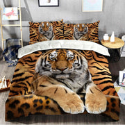 Cool Tiger All Over Printed Bedding Set