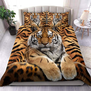 Cool Tiger All Over Printed Bedding Set