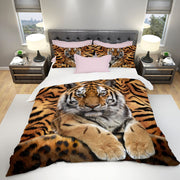 Cool Tiger All Over Printed Bedding Set