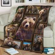 Bear 3D Fleece Blanket