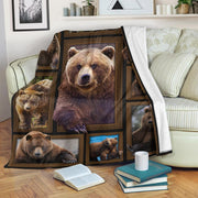 Bear 3D Fleece Blanket