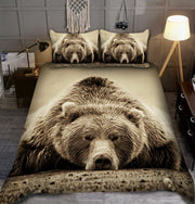 Bear Oil Art All Over Printed Bedding Set