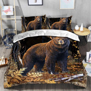 Bear Forest All Over Printed Bedding Set