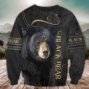 Black Bear All Over Printed Unisex Shirt