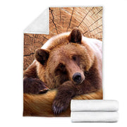 Bear 3D Fleece Blanket