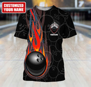 Personalized Name Bowling Q14 All Over Printed Unisex Shirt