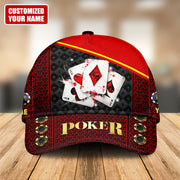 Personalized Name Poker Q7 Classic Cap