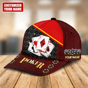 Personalized Name Poker Q7 Classic Cap