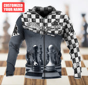 Personalized Name Chess Q7 All Over Printed Unisex Shirt