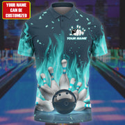 Personalized Name Bowling Q34 All Over Printed Unisex Shirt