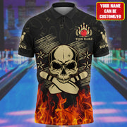 Personalized Name Bowling Q61 All Over Printed Unisex Shirt