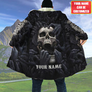 Skull Darkness Hooded Cloak