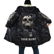 Skull Darkness Hooded Cloak