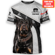 Personalized Rottweiler Dog All Over Printed Unisex Shirt AK K020404