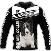 Personalized Border Collie Dog All Over Printed Unisex Shirt AK