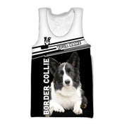 Personalized Border Collie Dog All Over Printed Unisex Shirt AK