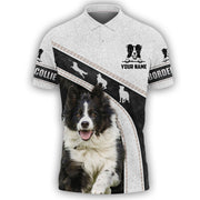 Personalized Border Collie Dog All Over Printed Unisex Shirt AK