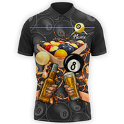 Personalized Name Billiard AK24 All Over Printed Unisex Shirt