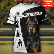 Personalized Doberman Dog All Over Printed Unisex Shirt AK