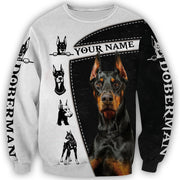 Personalized Doberman Dog All Over Printed Unisex Shirt AK