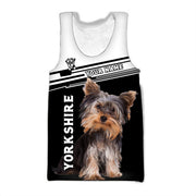 Personalized Yorkshire Dog 3D All Over Printed Unisex Shirt AK