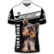 Personalized Yorkshire Dog 3D All Over Printed Unisex Shirt AK