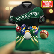 Personalized Name Billiard AK29 All Over Printed Unisex Shirt