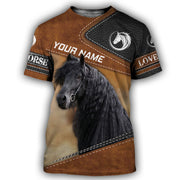 Personalized Name Horse AK56 All Over Printed Unisex Shirt