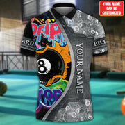 Personalized Name Billiard AK38 All Over Printed Unisex Shirt