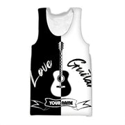 Personalized Name Love Guitar AK5 All Over Printed Unisex Shirt