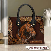 Horse Personalized Leather Handbag AK61