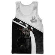 Personalized Name Pitbull AK All Over Printed Unisex Shirt