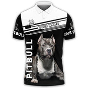 Personalized Name Pitbull AK2 All Over Printed Unisex Shirt