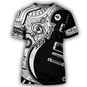 Personalized Name Guitar AK7 All Over Printed Unisex Shirt