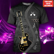 Personalized Name Guitar AK13 All Over Printed Unisex Shirt