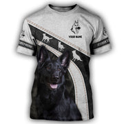 Personalized German Shepherd Dog AK 3D All Over Printed Unisex Shirt