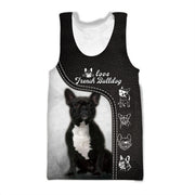 Personalized French Bulldog AK33 All Over Printed Unisex Shirt