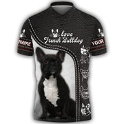 Personalized French Bulldog AK33 All Over Printed Unisex Shirt