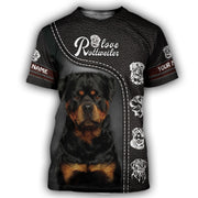 Personalized Rottweiler Dog AK34 All Over Printed Unisex Shirt