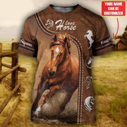 Personalized Black Horse AK29 All Over Printed Unisex Shirt