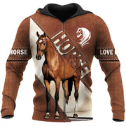 Horse Portrait All Over Printed Unisex Shirt