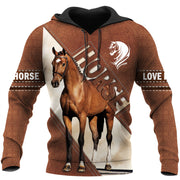 Horse Portrait All Over Printed Unisex Shirt