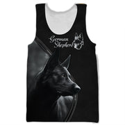 Personalized Name German Shepherd Dog AK45 3D All Over Printed Unisex Shirt