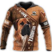 Personalized Name Boerboel Dog AK47 All Over Printed Unisex Shirt