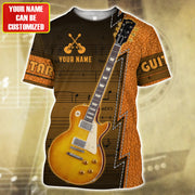 Personalized Name Bass Guitar 4 All Over Printed Unisex Shirt P240301