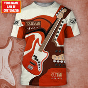 Personalized Name Guitar LP5 All Over Printed Unisex Shirt