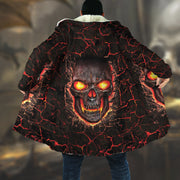 Skull Darkness Hooded Cloak 02